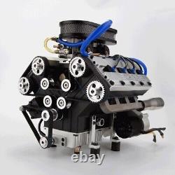 ENJOMOR V8 78CC GS-V8 Working Scale Model Engine Gas DOHC 4 Stroke Water-cooled