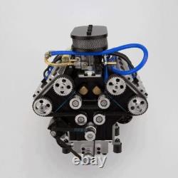 ENJOMOR V8 78CC GS-V8 Working Scale Model Engine Gas DOHC 4 Stroke Water-cooled
