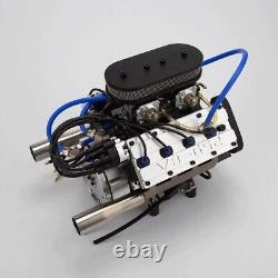 ENJOMOR V8 78CC GS-V8 Working Scale Model Engine Gas DOHC 4 Stroke Water-cooled