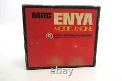 ENYA 60XF-4 AL-Chrome Model Engine with Original Box and Accessories
