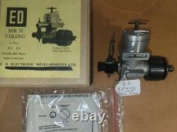 E. D. Engine Miles Viking MkII 5cc Diesel Marine, Vintage Model Engine. NIB