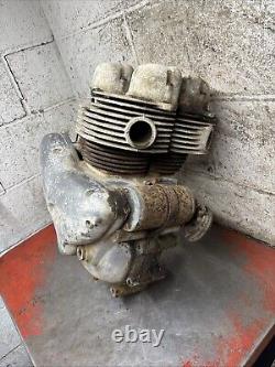 Early Matchless G9 Ajs Model 20 Engine Motor Complete Seized Parts Or Rebuild