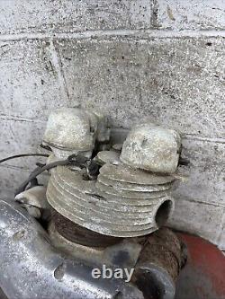 Early Matchless G9 Ajs Model 20 Engine Motor Complete Seized Parts Or Rebuild