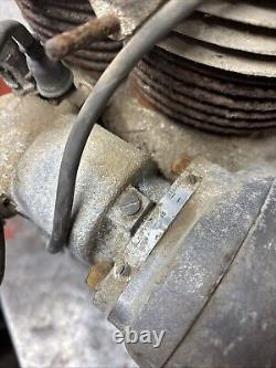 Early Matchless G9 Ajs Model 20 Engine Motor Complete Seized Parts Or Rebuild