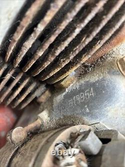 Early Matchless G9 Ajs Model 20 Engine Motor Complete Seized Parts Or Rebuild
