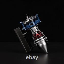 Educational DM122 Turbofan Engine Model Kit All-Metal, 120 Scale Assembly Kit