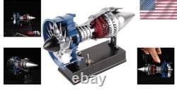 Educational DM122 Turbofan Engine Model Kit All-Metal, 120 Scale Assembly Kit