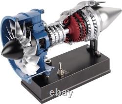 Educational DM122 Turbofan Engine Model Kit All-Metal, 120 Scale Assembly Kit