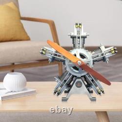 Electric Engine Five Cylinders Radial Simulation Model Building KIT Decorations