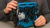 Engine Build Full Metal 4 Cylinder Car Engine Model Kit