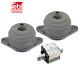 Engine Motor Mount & Transmission Mount Set 3pcs Oes For Mercedes Glk350 2wd