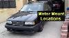 Engine Motor Mounts Location Of 3 Of Them Volvo 850 S70 V70 Votd