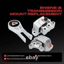 Engine Motor and Transmission Mount Kit Torque Strut Mount Model XXX