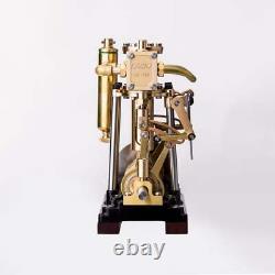 Engine Steam Model 2 Cylinder Stirling Vertical Power Motor With Oil Cup Support