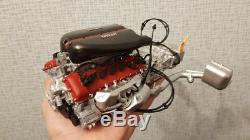 Engine model 1/8 scale laferrari, metal, plastic automotive motor 18