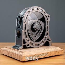Engineman Rotary Engine Model Metal Ornamental Assembled Action Figure Gift
