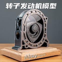 Engineman Rotary Engine Model Metal Ornamental Assembled Action Figure Gift