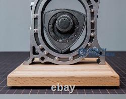 Engineman Rotary Engine Model Metal Ornamental Assembled Action Figure Gift