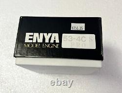 Enya Engine New 53-4c S Pro Rc Motor Nib R/c Model Rare In Original Box