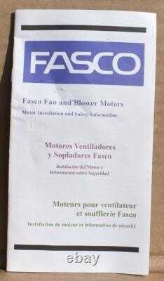 FASCO motor model number D404