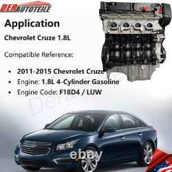 FOR 2011-2015 Chevrolet Cruze 1.8L L4 Engine Motor LUW F18D4 F18D Model NEW