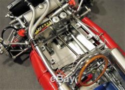 Ferrari Race Car with Engine Motor & Sport Wheels Vintage GP F 1 Formula Model