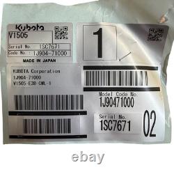 Fit Brand New Kubota Engine V1505-E3B-CWL-1 / CT04 Model 1J904-71000 Motor