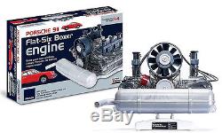 Flat-Six Boxer Engine PORSCHE 911 Visible motor working model Kit Franzis New