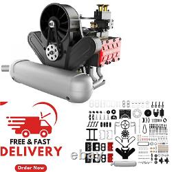 Flat-four Engine Model Kit 4 Cylinder Motor 4 Stroke Nitro Horizontal Opposed