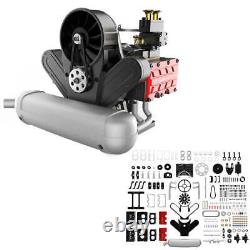Flat-four Engine Model Kit 4 Cylinder Motor 4 Stroke Nitro Horizontal Opposed
