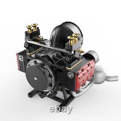 Flat-four Engine Model Kit 4 Cylinder Motor 4 Stroke Nitro Horizontal Opposed