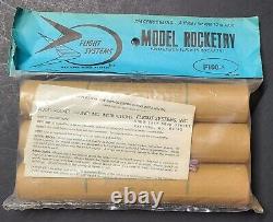 Flight Systems Inc flying model rocket engines FSI F100-6 model rocket motors