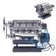 For Mini V8 Metal Engine Model Kit Diy Working Motor Assembly Decorative Toy