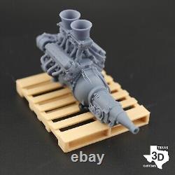 Ford 289/302 Tunnel Ram model engine resin 3D printed 124-18 scale