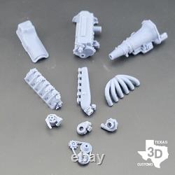 Ford 300 I-6 Turbocharged LS Head model engine resin 3D printed 124-18 scale