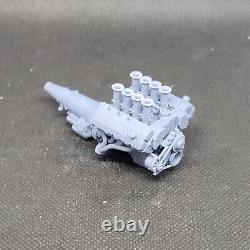Ford 427 SOHC Webber ITB model engine resin 3D printed 124-18 scale