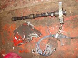 Ford 8N tractor engine motor LATE MODEL Side Mount Distributor set Camshaft cove