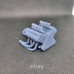 Ford Cosworth DFV model engine resin 3D printed 124-18 scale