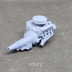 Ford FE Single Carb model engine resin 3D printed 124-18 scale