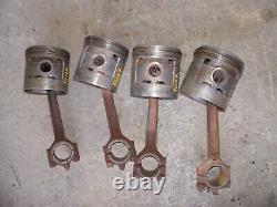 Ford Model A car Automobile engine motor pistons piston rods caps rod cap