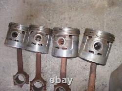 Ford Model A car Automobile engine motor pistons piston rods caps rod cap