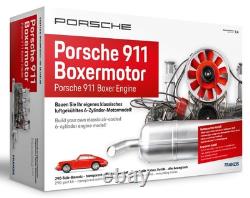 Franzis Engine Model Kits 671400 14 Porsche 911 Engine Plastic Model Kit