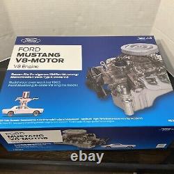 Franzis FORD 1965 Mustang V8 Engine Model Kit With Collectors Handbook NIB Sealed