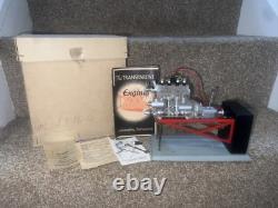 GESCHA TRASPARENT MOTOR GERMANY 50s Model Engine Boxed Very Rare