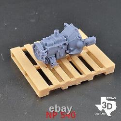 GMC Big Block V6 305 model engine resin 3D printed 124-18 scale