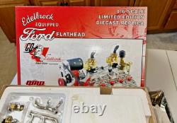 GMP Edelbrock Equipment Ford Flathead Engine 16 Scale Diecast #7505 Mint