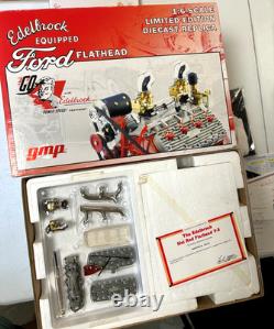 GMP Edelbrock Equipment Ford Flathead Engine 16 Scale Diecast #7505 Mint