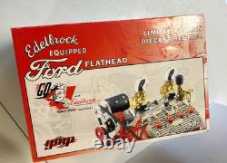 GMP Edelbrock Equipment Ford Flathead Engine 16 Scale Diecast #7505 Mint