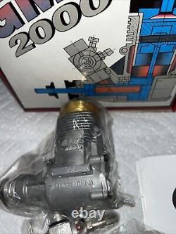 GMS 2000 47A R/c Model airplane Engine with muffler NIB