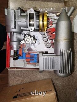 GMS 2000 61 II Model 2 Stroke R/C Airplane Engine Plane Motor Test Stand Ran